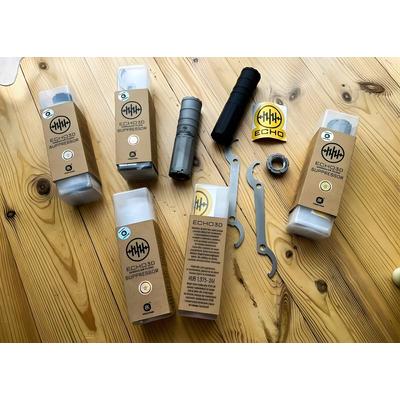 bk precise moderator echo 3d 40 3 hub taplock black 223rem