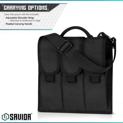 savior torba na magazynki karabinek rifle mag pouch 6 slotow black mp rs x6 st bk