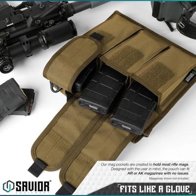 savior torba na magazynki karabinek rifle mag pouch 6 slotow tan mp rs x6 st tn