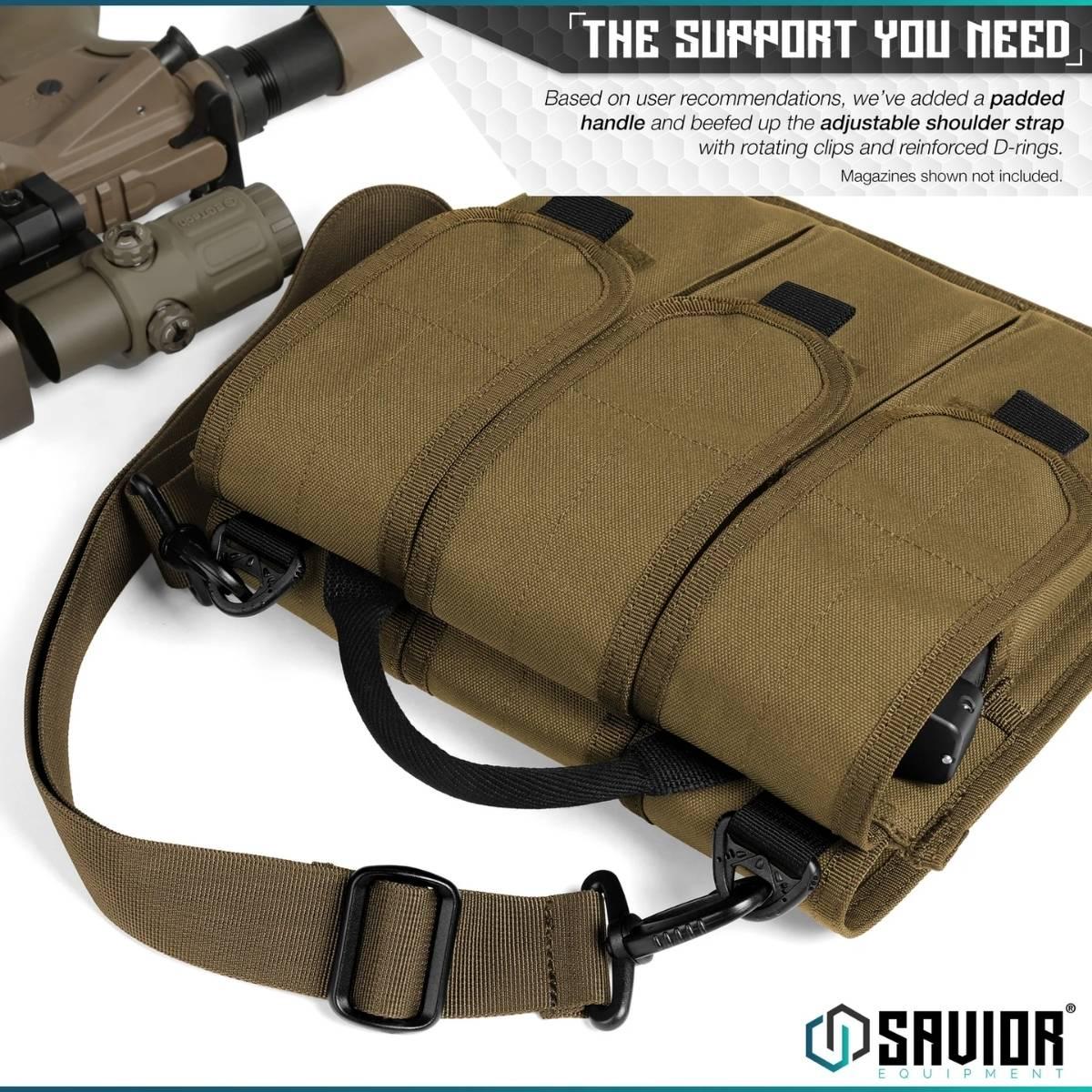 savior torba na magazynki karabinek rifle mag pouch 6 slotow tan mp rs x6 st tn
