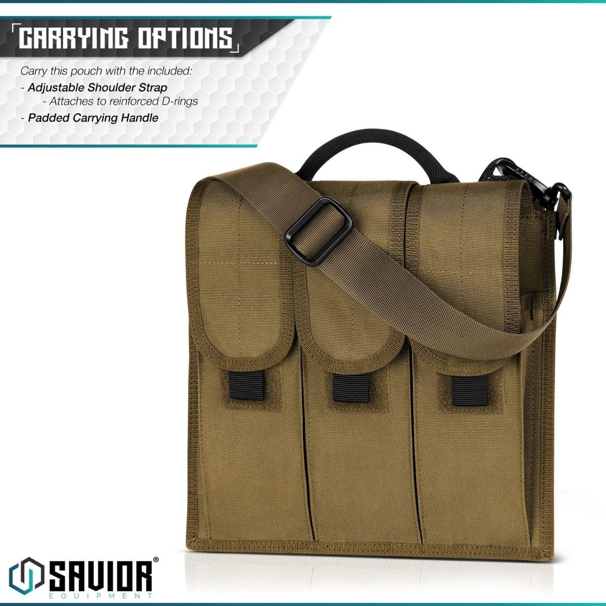 savior torba na magazynki karabinek rifle mag pouch 6 slotow tan mp rs x6 st tn