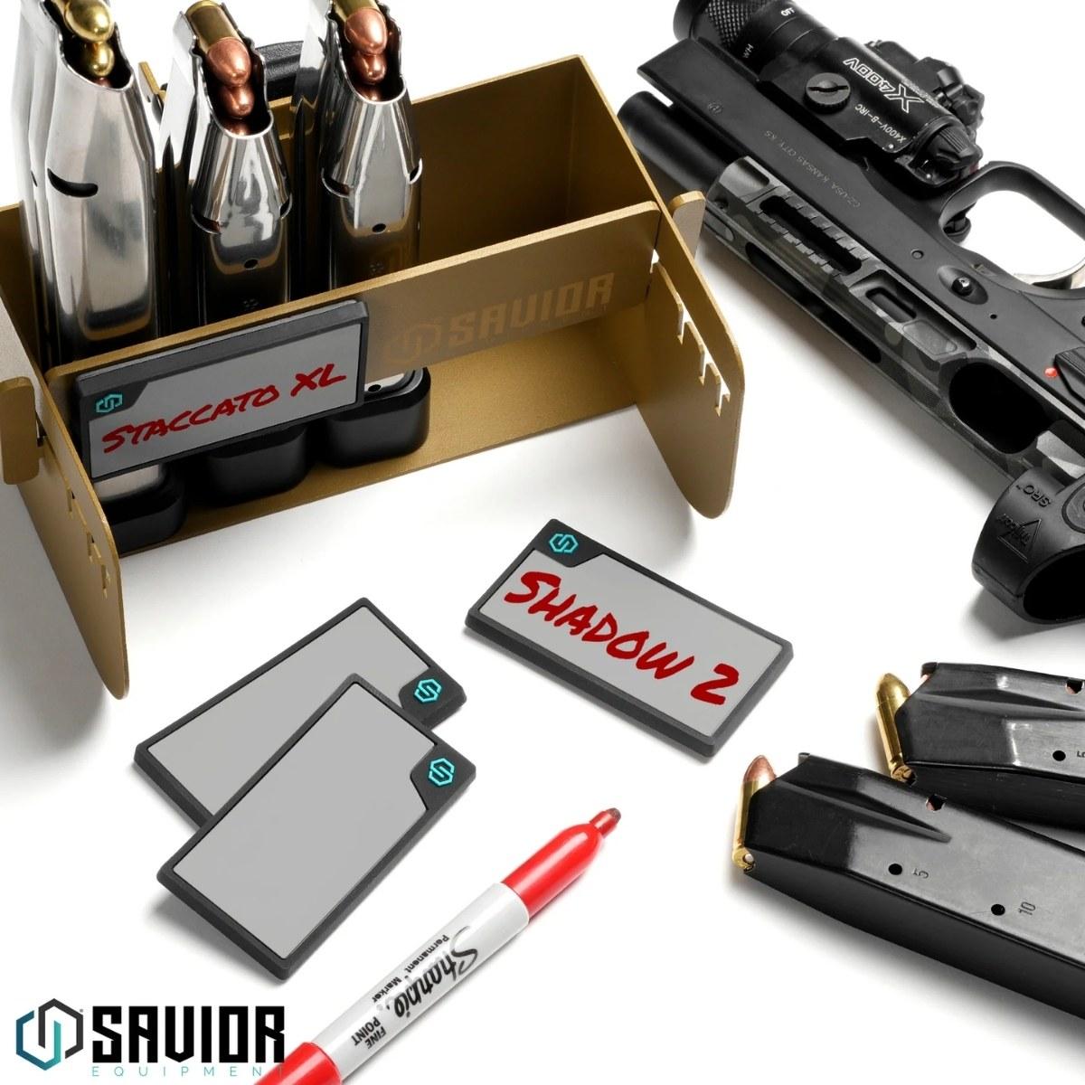 savior patch magnetyczny magnetic writable 4 pack pa writeidmag 4p bk