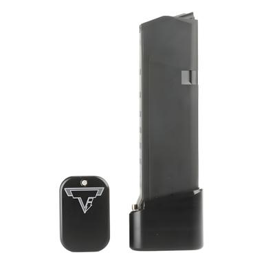 taran tactical innovation aluminiowa stopka do magazynkow glock 17 22 5 6 flat black