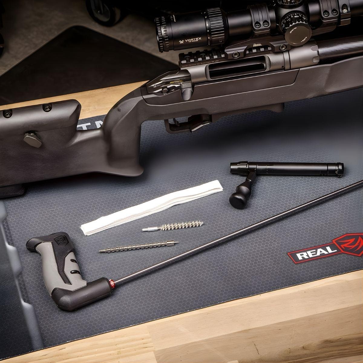 real avid zestaw do czyszczenia broni bore max speed clean system 22 223 5 56 mm avbmset223