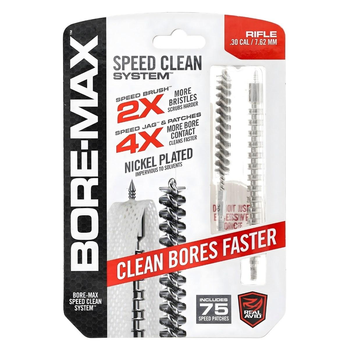 real avid zestaw do czyszczenia broni bore max speed clean system 30 308 7 62 mm avbmset30