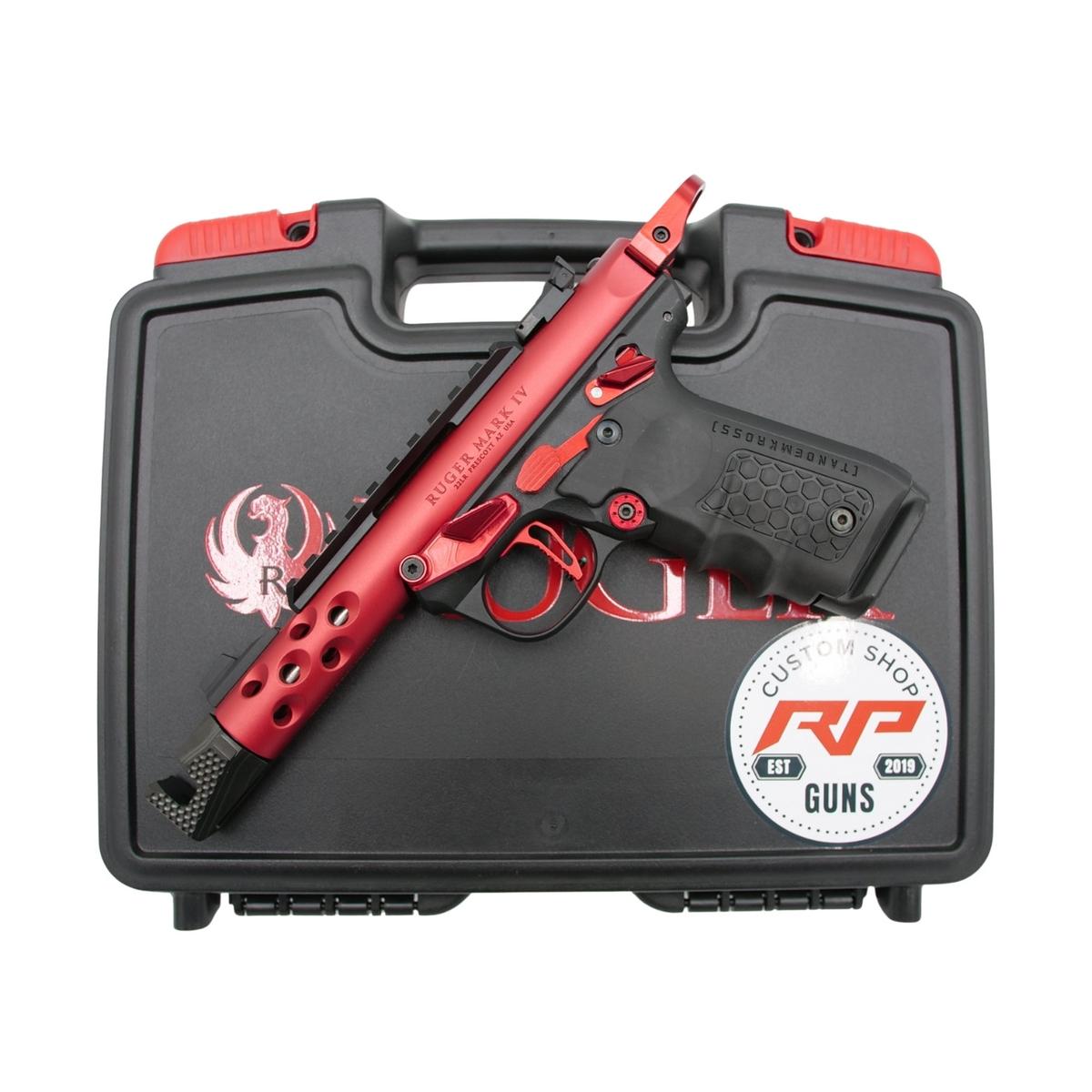 ruger mark iv 22 45 lite red custom racegun x tandemkross 2 43910