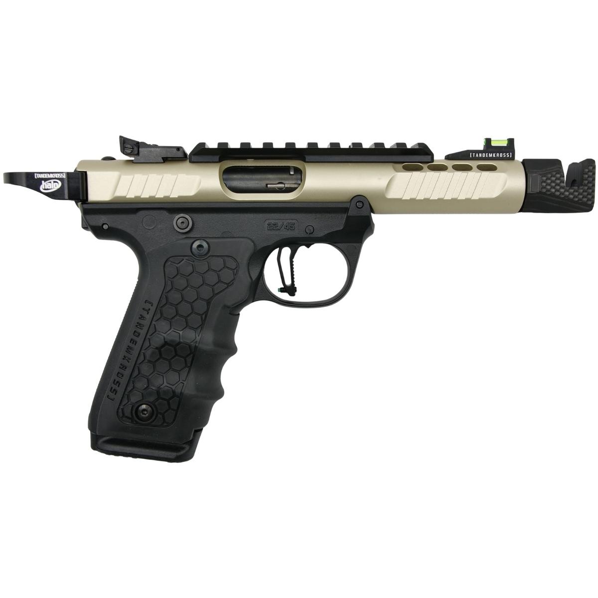 ruger mark iv 22 45 lite champagne custom racegun x tandemkross 43955