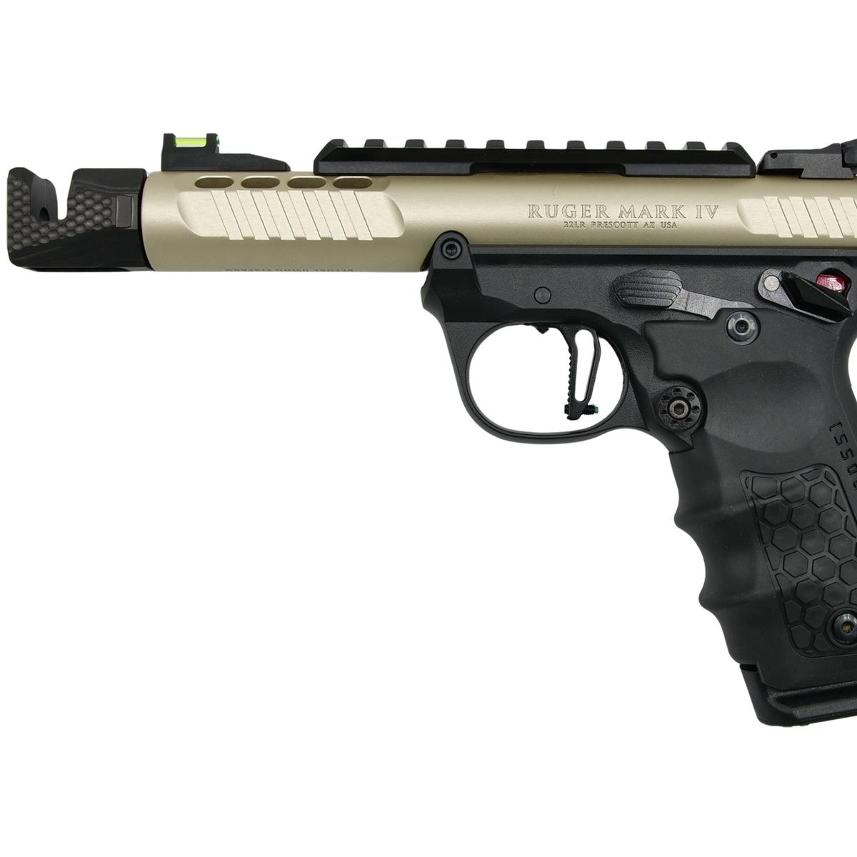 ruger mark iv 22 45 lite champagne custom racegun x tandemkross 43955
