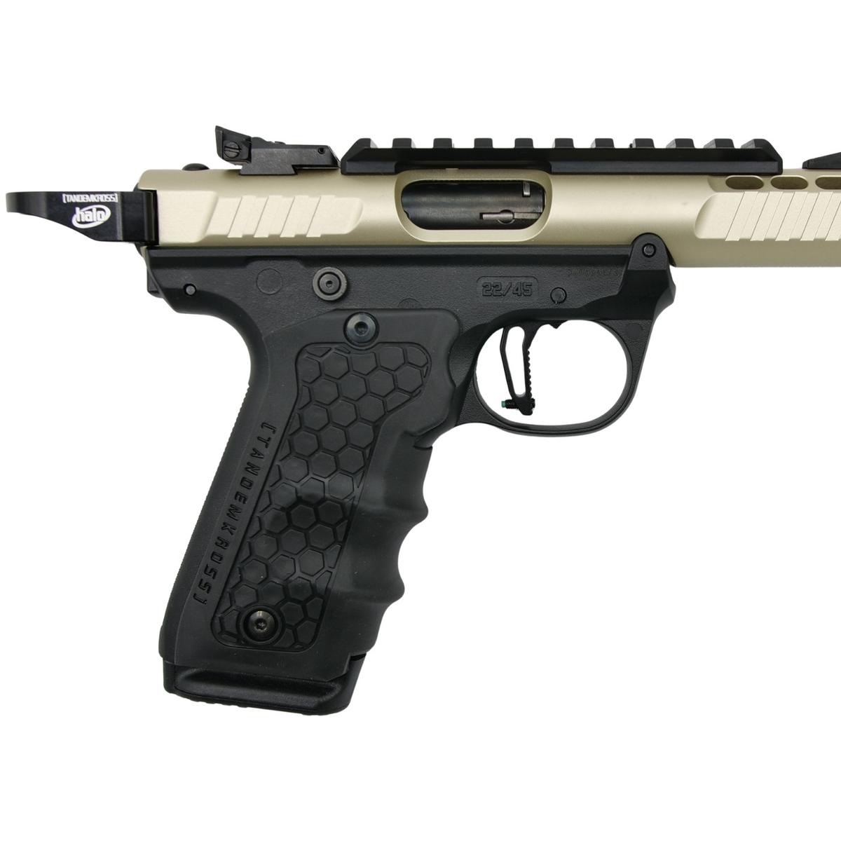ruger mark iv 22 45 lite champagne custom racegun x tandemkross 43955