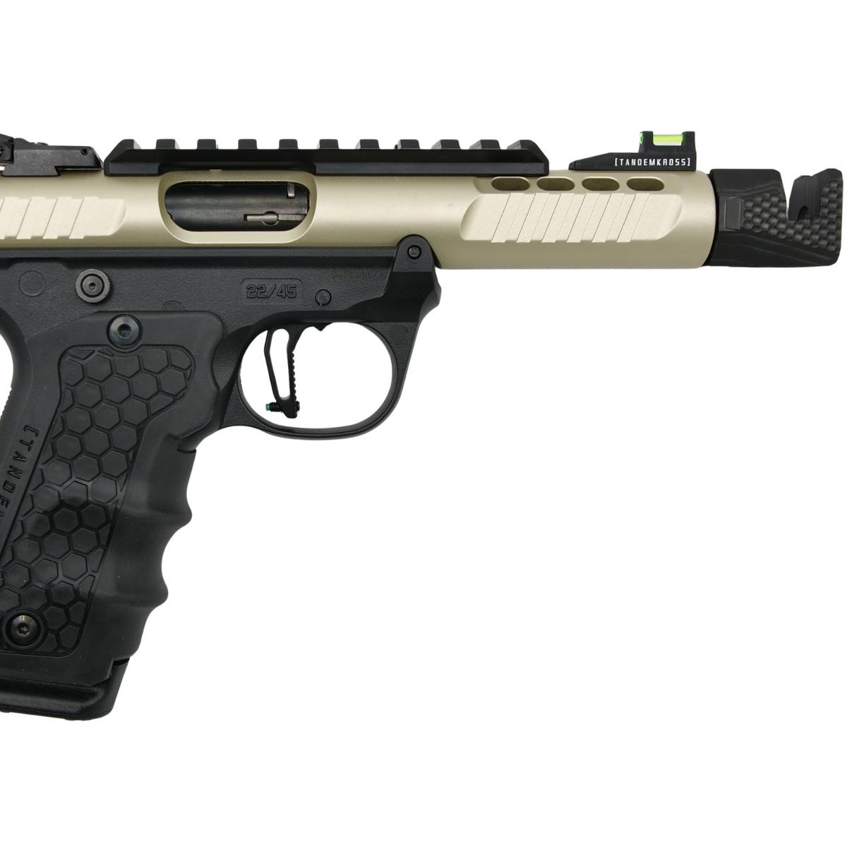 ruger mark iv 22 45 lite champagne custom racegun x tandemkross 43955