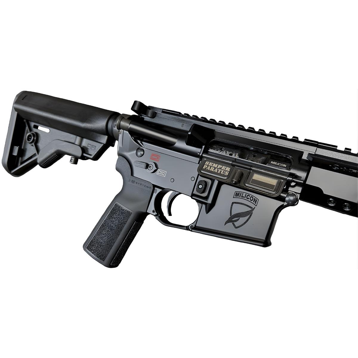 milicon spartan mk2 11 5 black