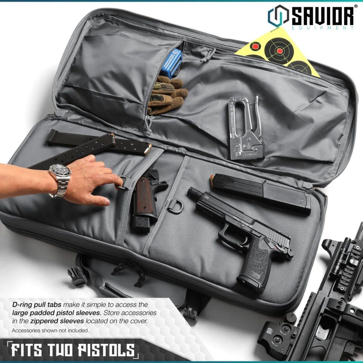 savior torba double rifle bag american classic shorty 24 gray rb 2412dg v1 gs