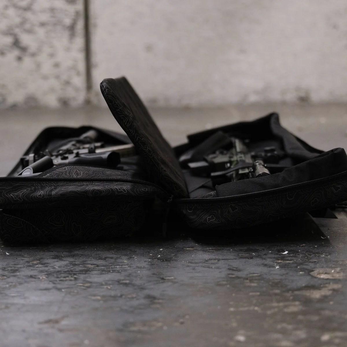 savior torba double rifle bag urban warfare 46 obsidian black tamography rb 4612dg ver2 tambk