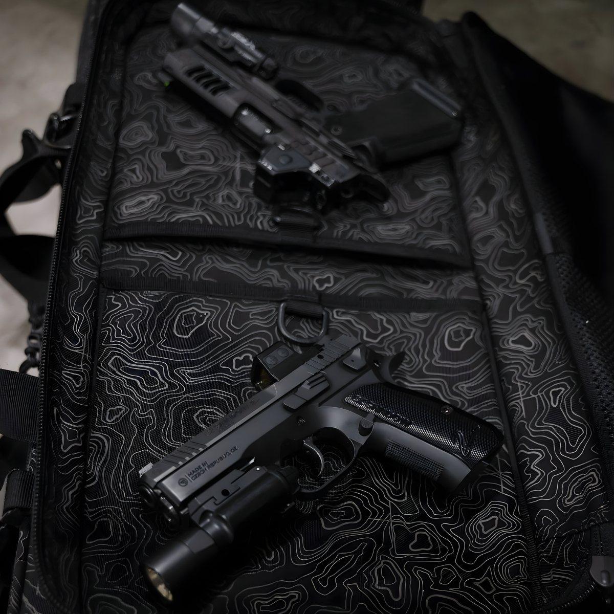 savior torba double rifle bag urban warfare 46 obsidian black tamography rb 4612dg ver2 tambk