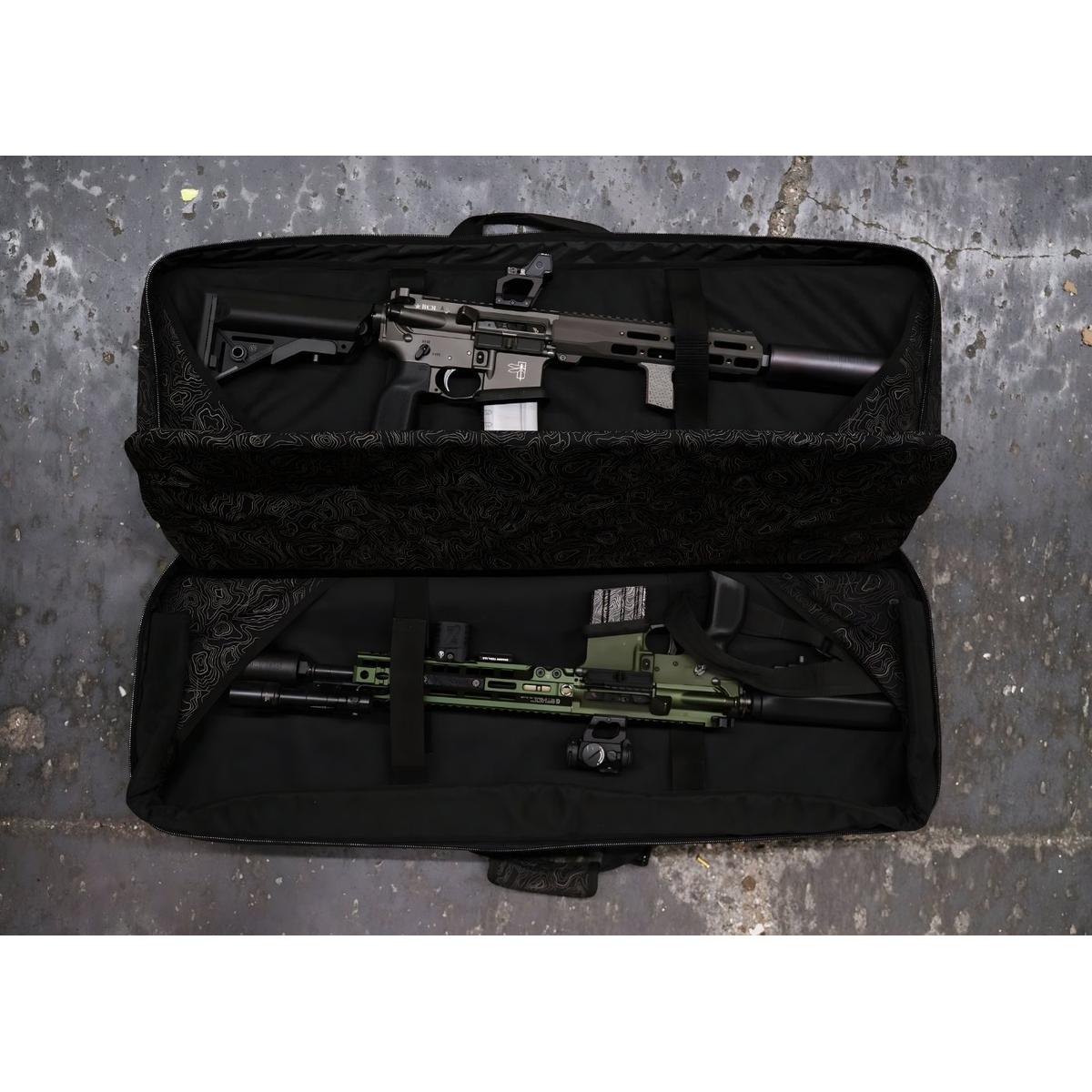 savior torba double rifle bag urban warfare 46 obsidian black tamography rb 4612dg ver2 tambk
