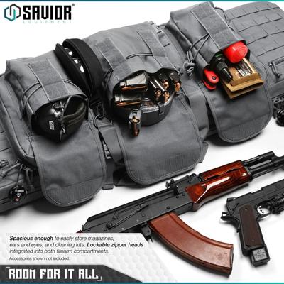 savior torba double rifle bag american classic 51 gray rb 5112dg v1 gs