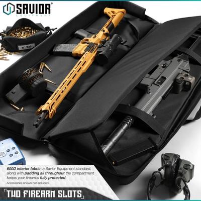 savior torba double rifle bag american classic 55 obsidian black rb 5512dg v1 bk