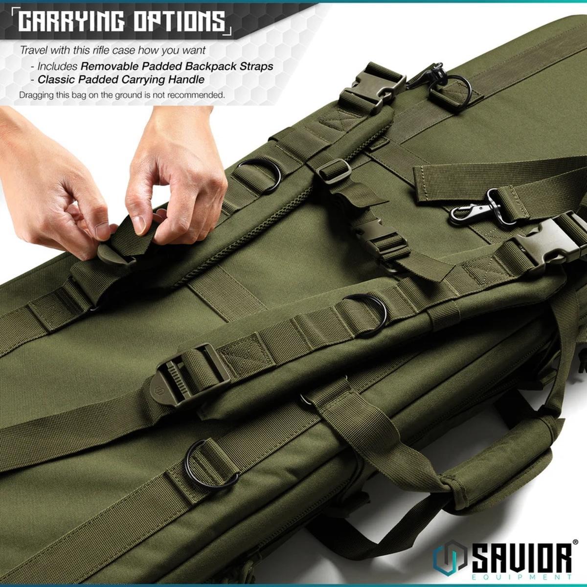 savior torba double rifle bag american classic 55 od green rb 5512dg v1 og