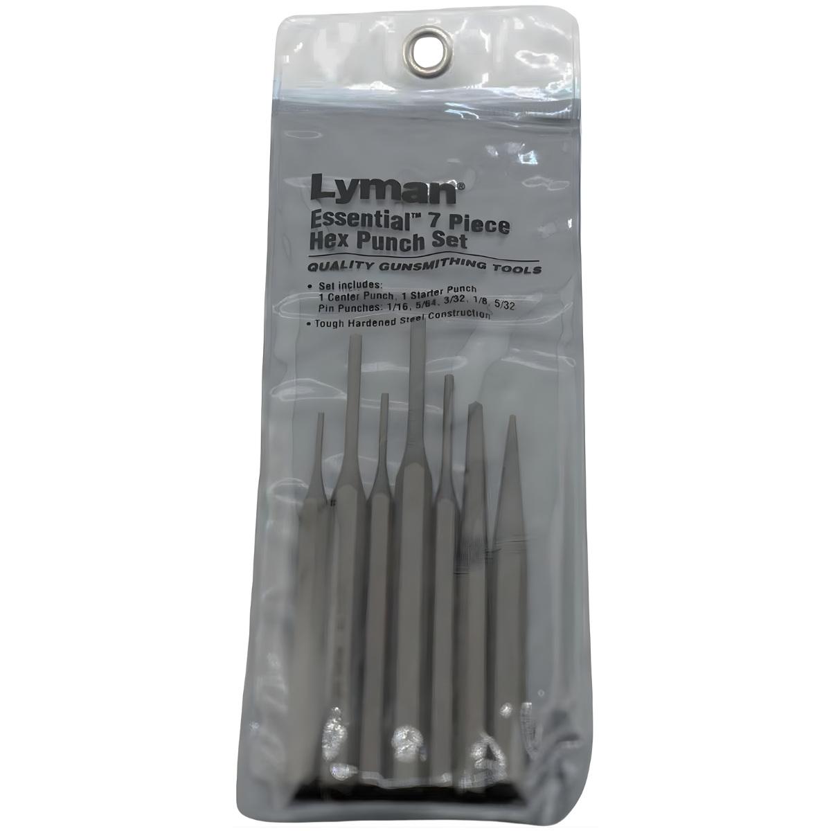 lyman zestaw pobijakow rusznikarskich armorer s 7 szt