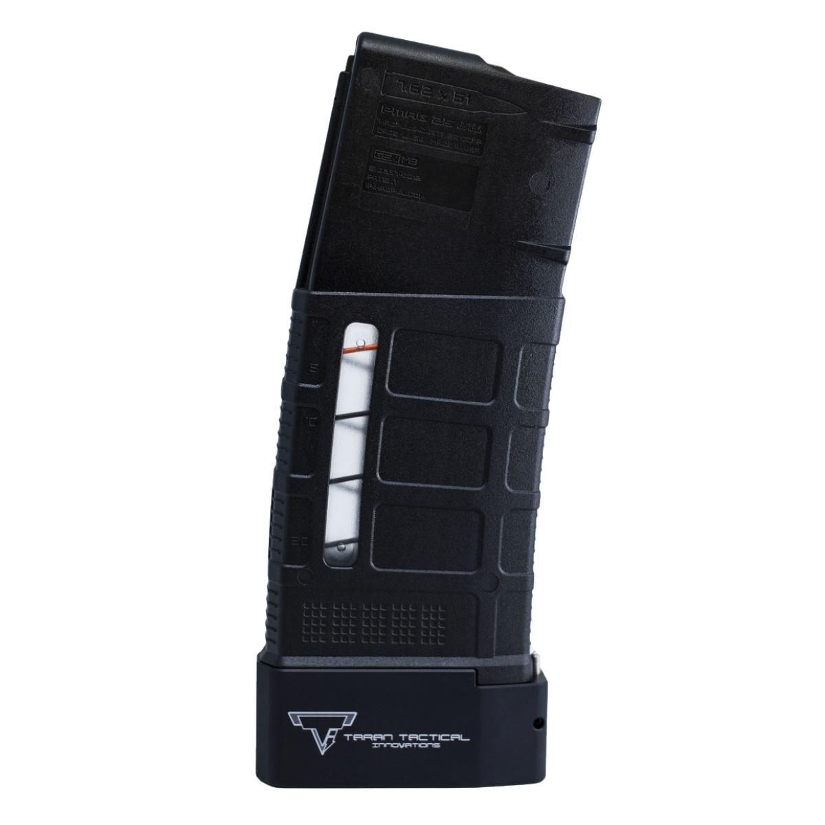 taran tactical innovation aluminiowa stopka do magazynkow ar 10 pmag 5 6 flat black