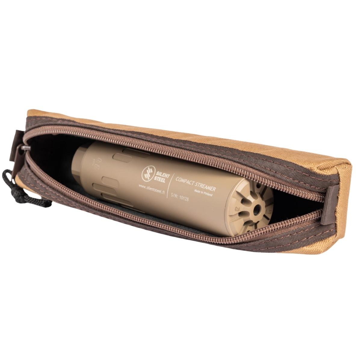 silent steel tlumik flow compact streamer gen 3 steel 5 56 magpul fde cst556fde ss