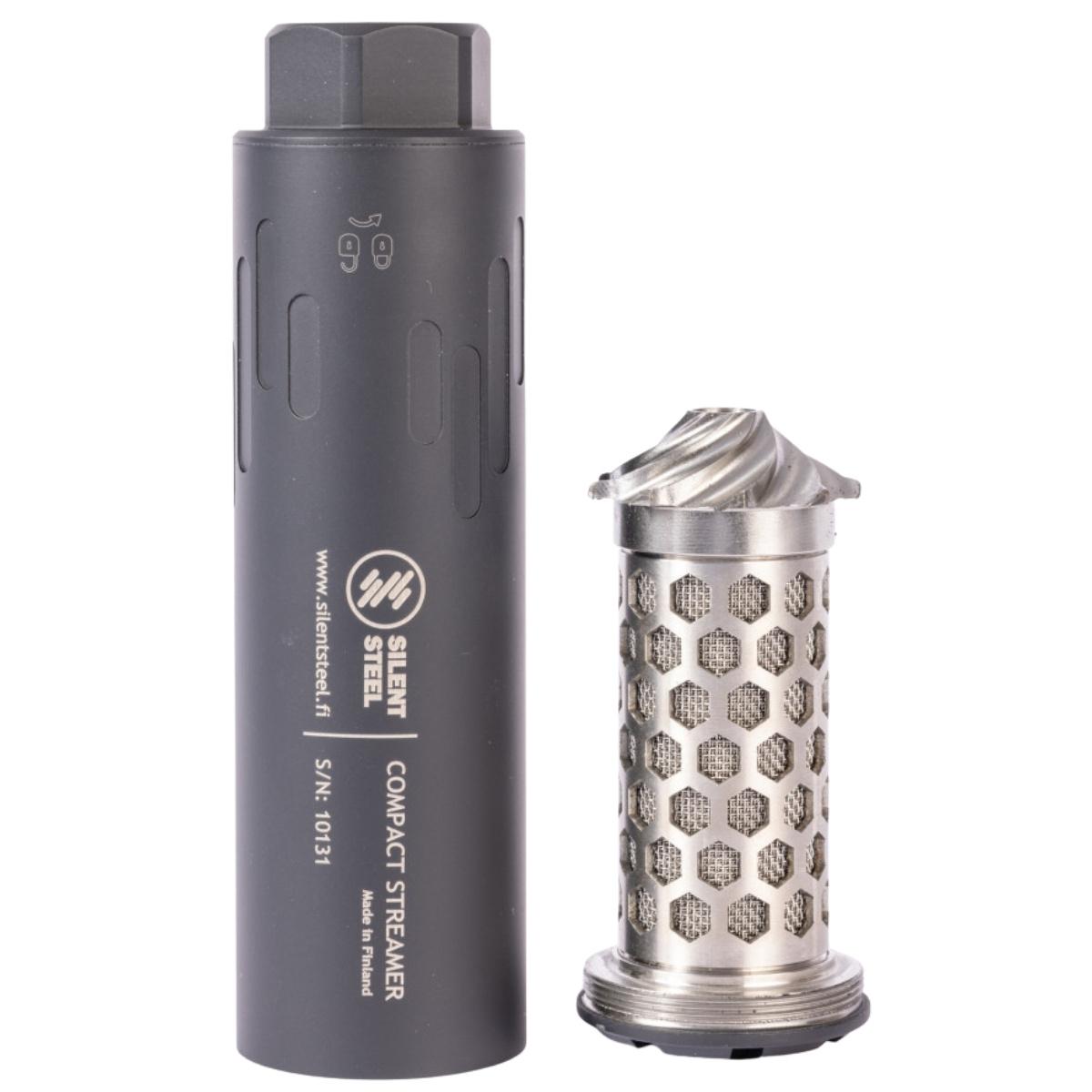 silent steel tlumik flow compact streamer gen 3 steel 5 56 magpul fde cst556fde ss