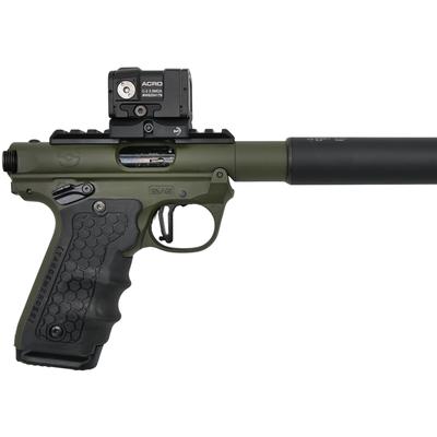 ruger mark iv 22 45 tactical 3 od green hush x tandemkross 40182