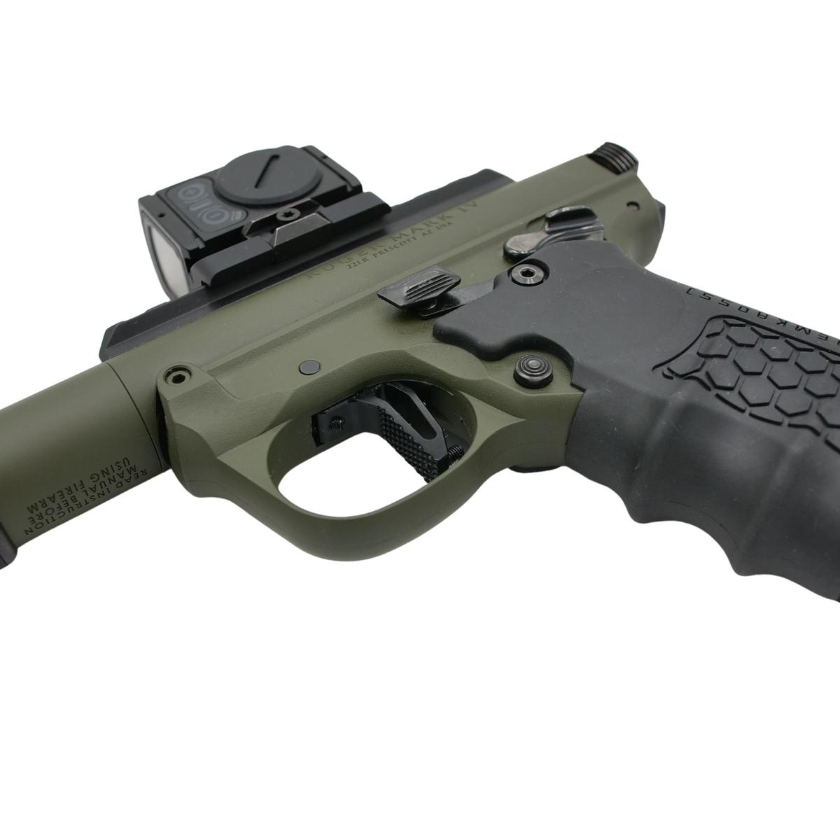 ruger mark iv 22 45 tactical 3 od green hush x tandemkross 40182