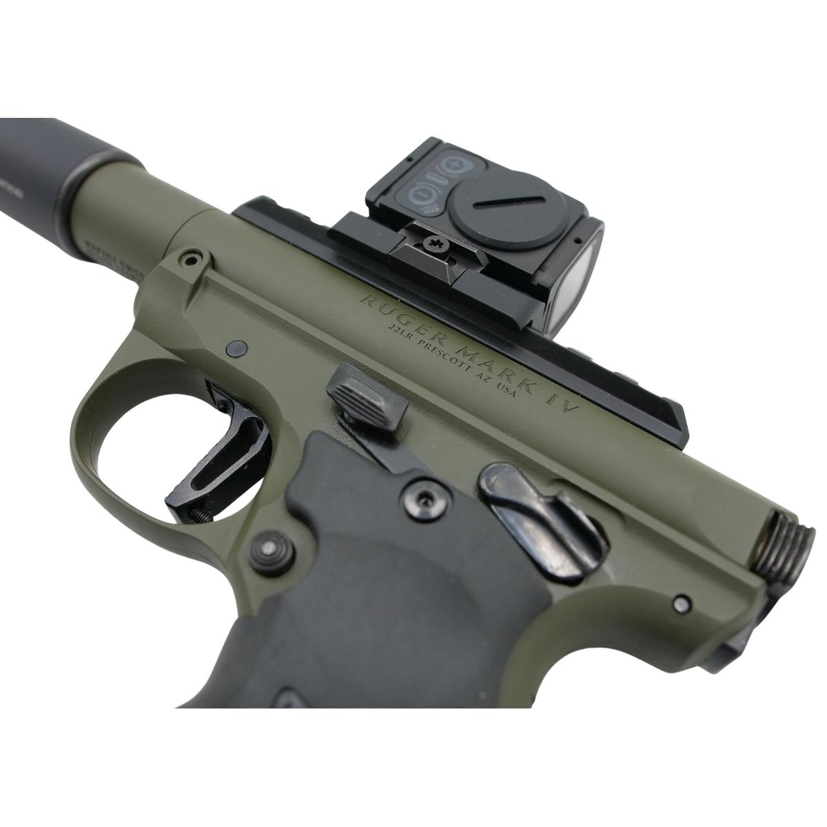 ruger mark iv 22 45 tactical 3 od green hush x tandemkross 40182