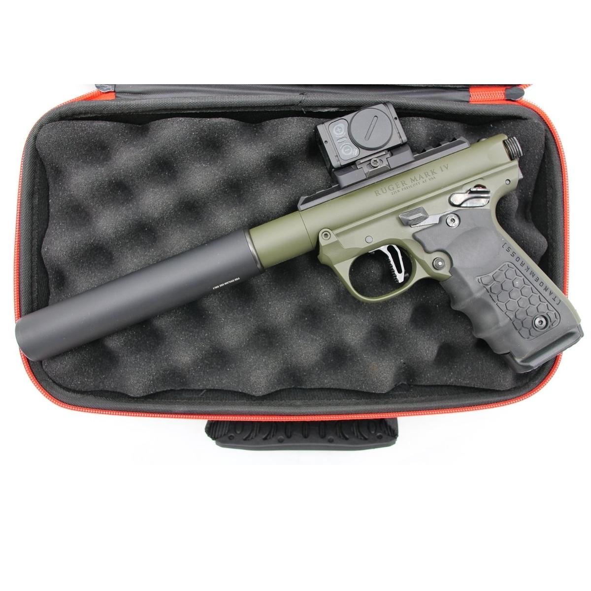 ruger mark iv 22 45 tactical 3 od green hush x tandemkross 40182
