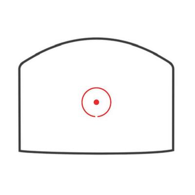 sig sauer kolimator romeo rs compact clear circle dot sor02101