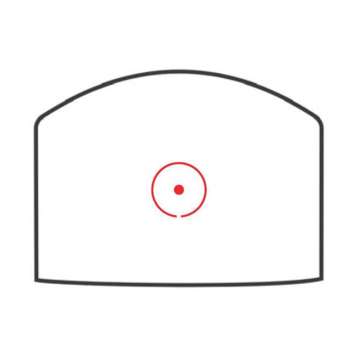 sig sauer kolimator romeo rs compact clear circle dot sor02101