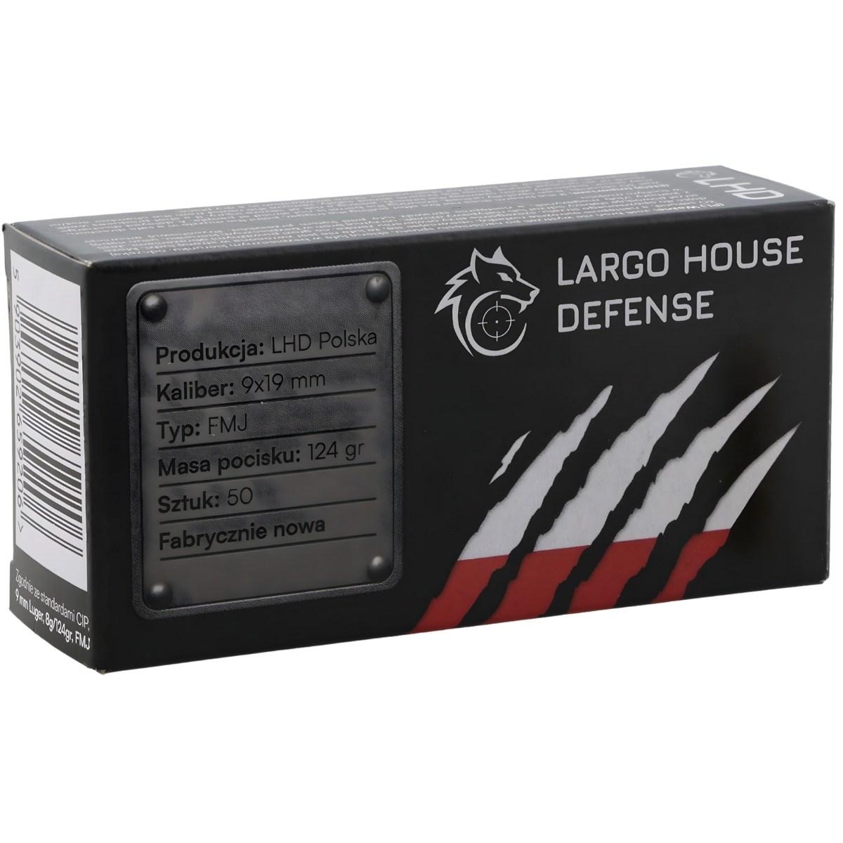 largo house defense 9x19 124gr 8g