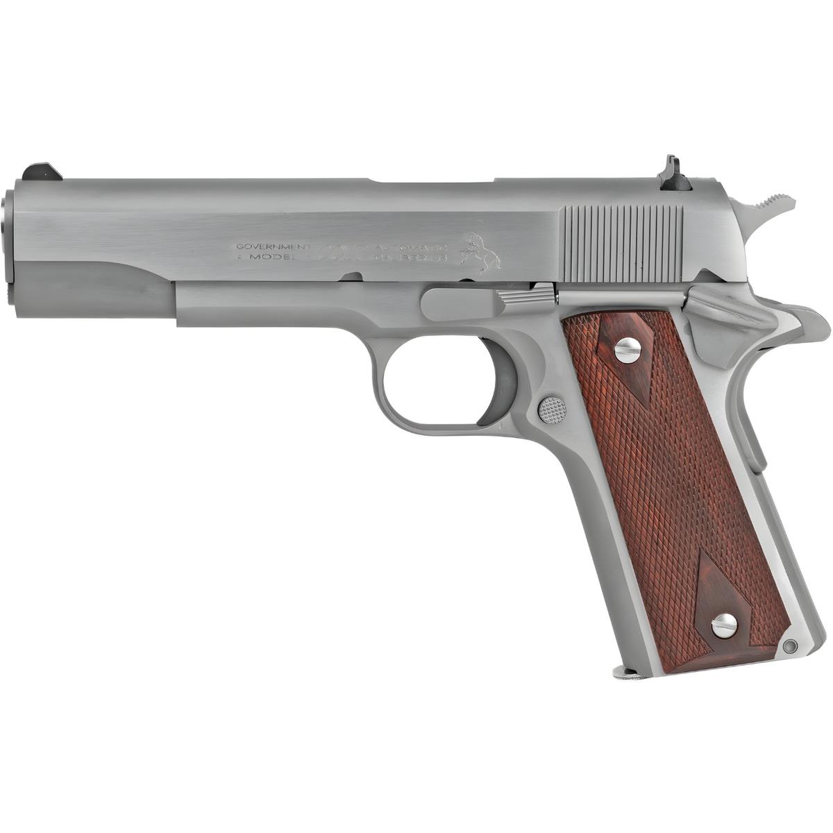colt government stainless 5 45acp