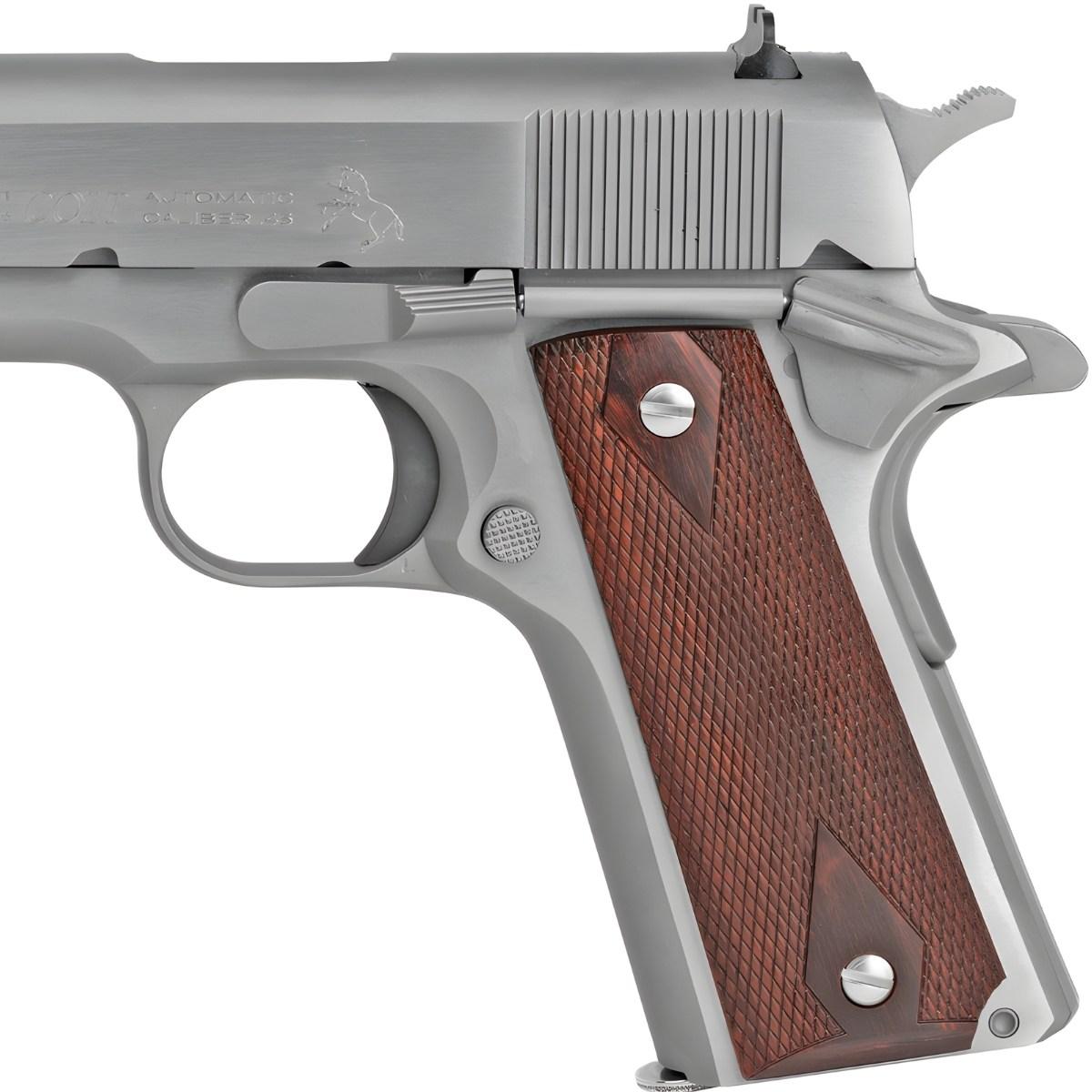 colt government stainless 5 45acp