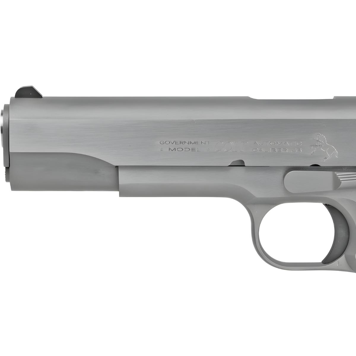 colt government stainless 5 45acp