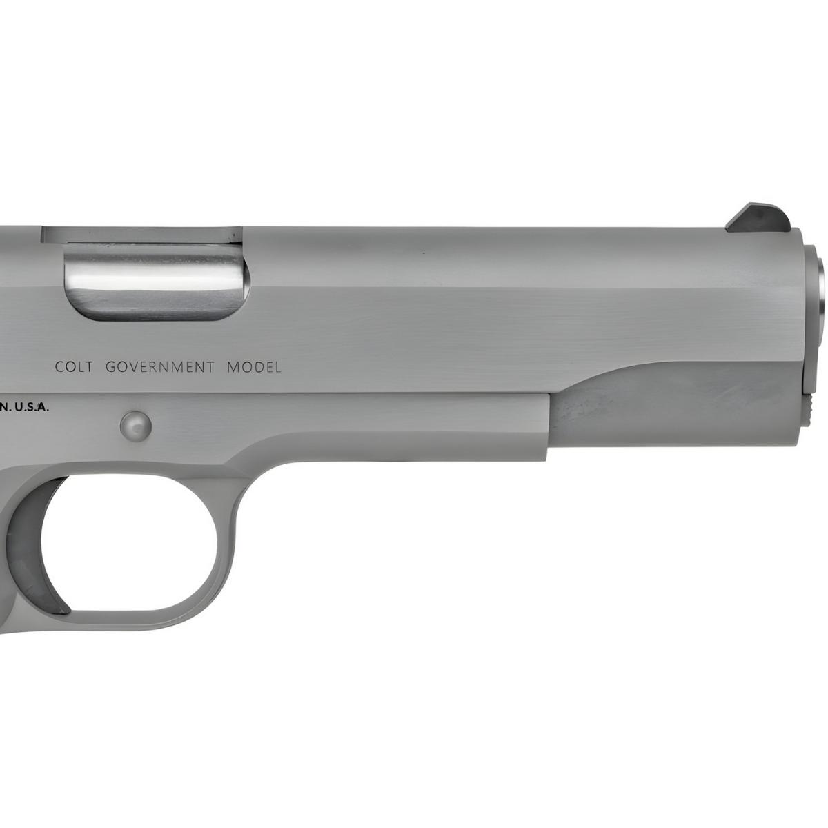 colt government stainless 5 45acp