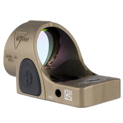 trijicon kolimator sro adjustable led 1 moa coyote brown sro1 c 2500021