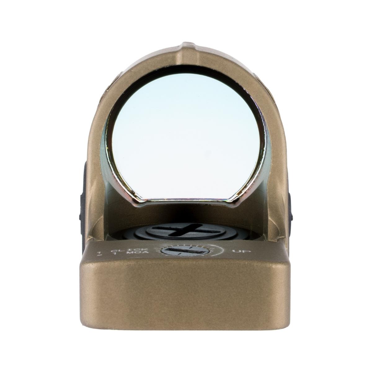 trijicon kolimator sro adjustable led 5 moa coyote brown sro3 c 2500022