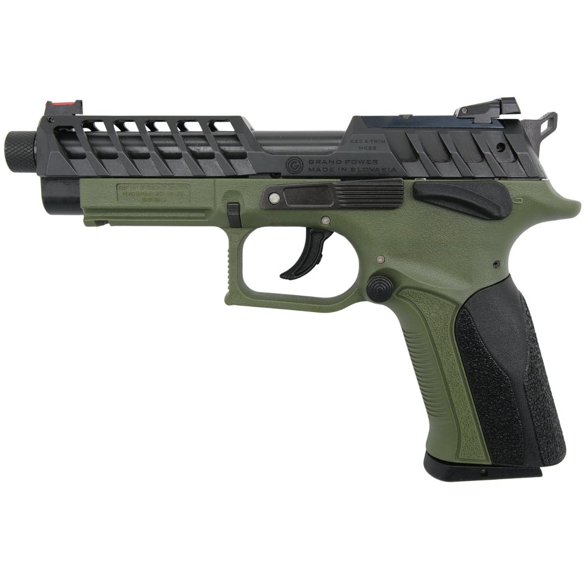 grand power k22 x trim mk23 or gwint 1 2x28 od green