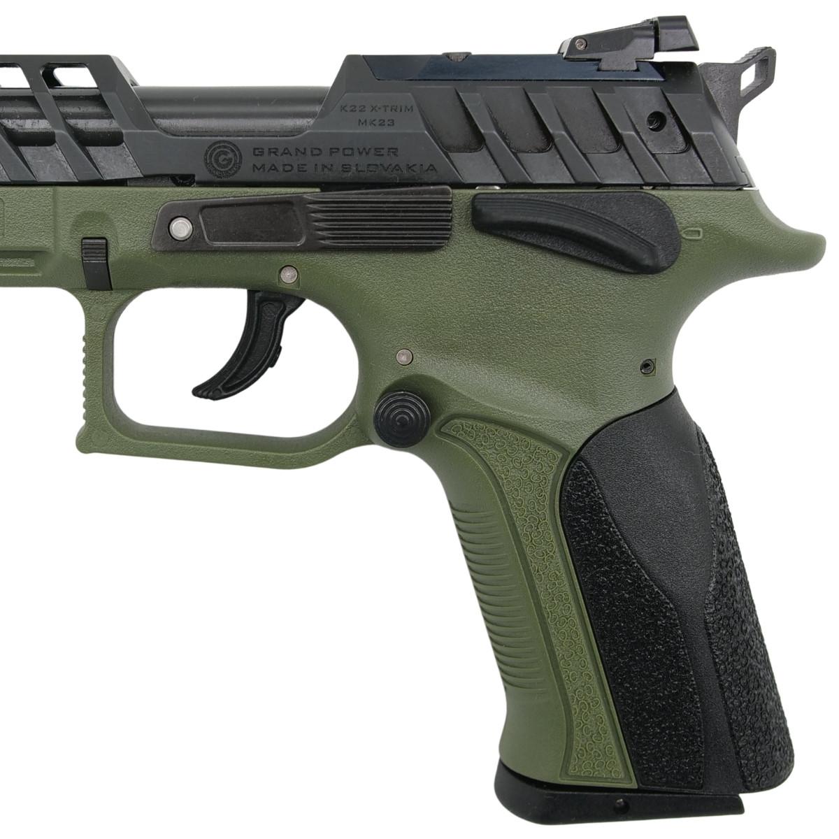 grand power k22 x trim mk23 or gwint 1 2x28 od green