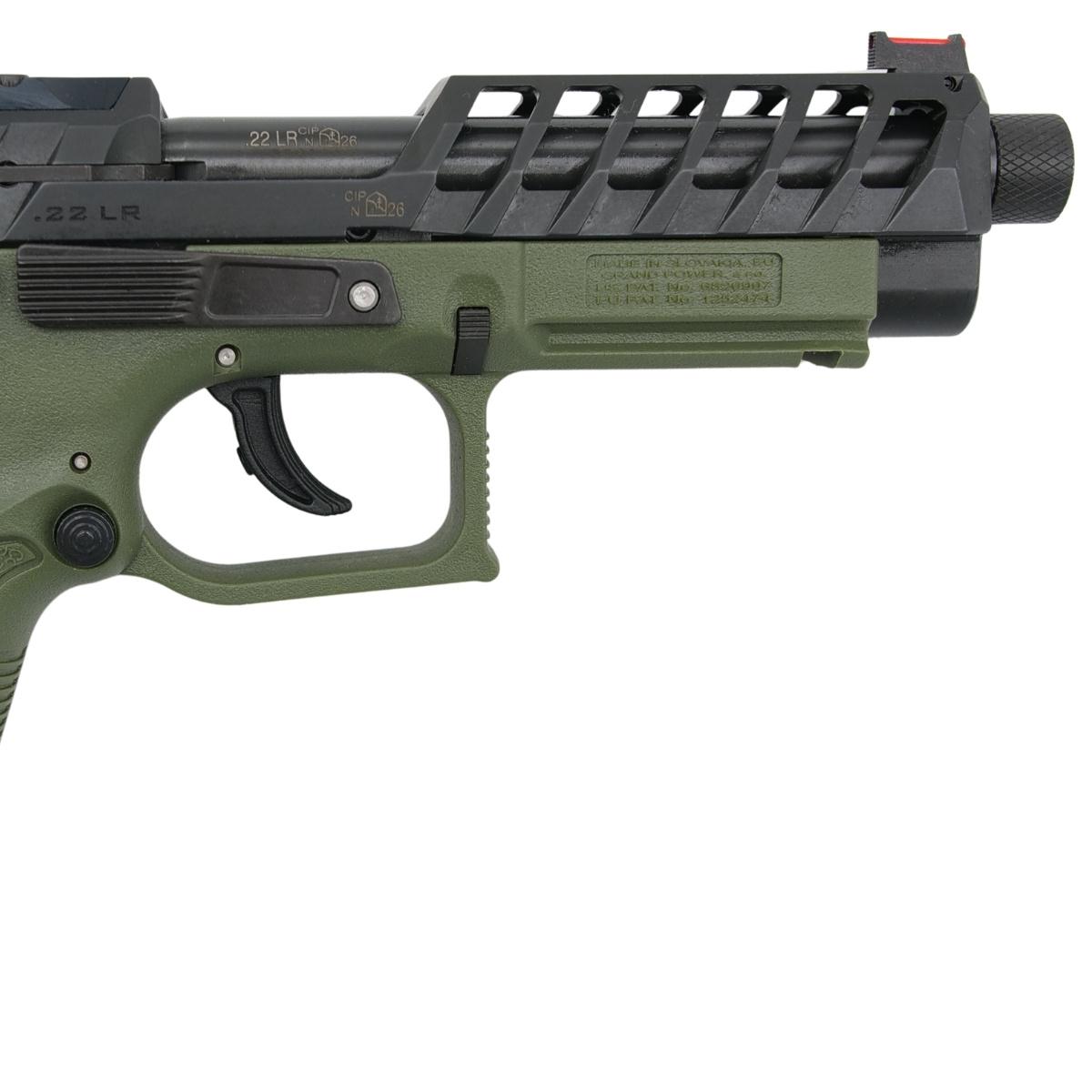 grand power k22 x trim mk23 or gwint 1 2x28 od green