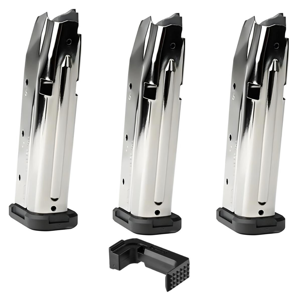 shield arms 3 x magazynek 15 nab zatrzask magazynka do pistoletu glock 43x 48 s15 combo pack nickel