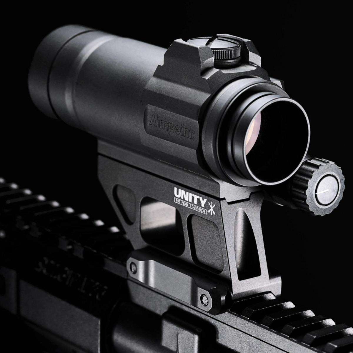 unity tactical fast comp mount czarny fst comb