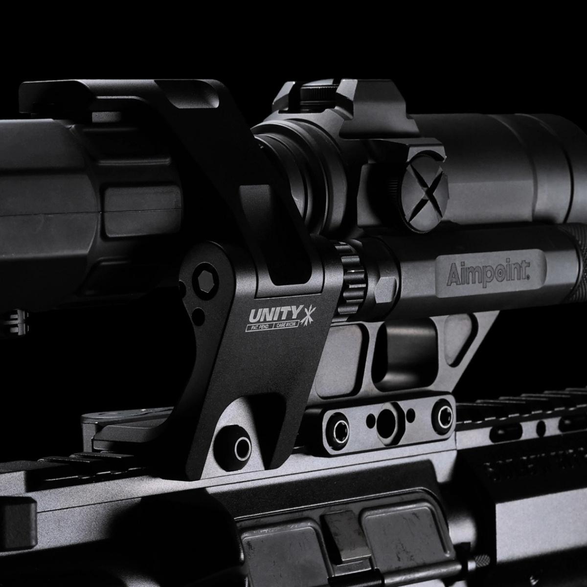 unity tactical fast comp mount czarny fst comb