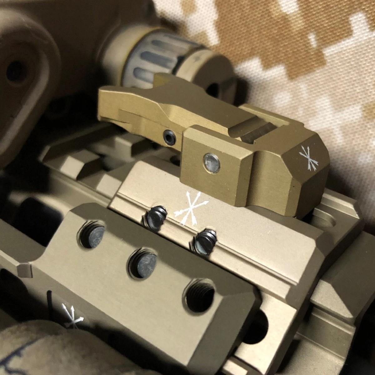 unity tactical montaz fusion light wing na szyne micro hub lewy fde fus lwlf