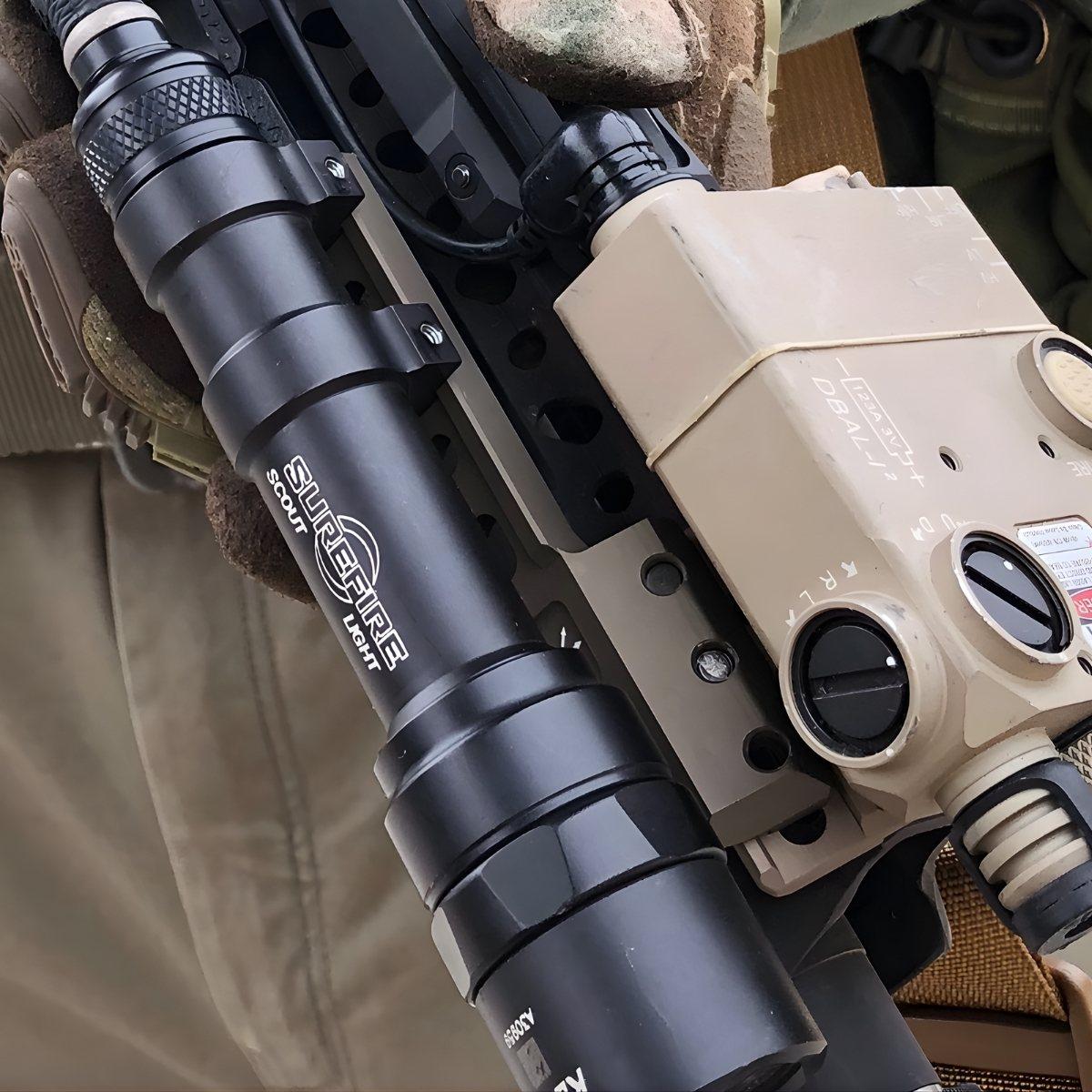 unity tactical montaz fusion light wing na szyne micro hub prawy czarny fus lwrb