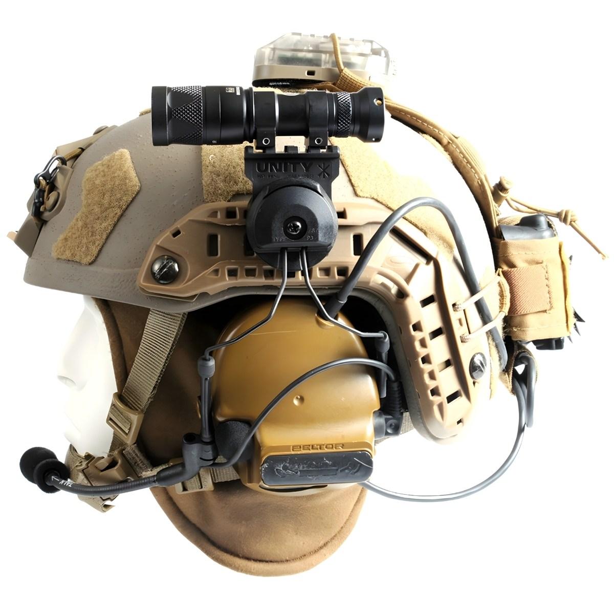 unity tactical adapter remora do montazu sluchawkowego 3m peltor czarny hlm remp