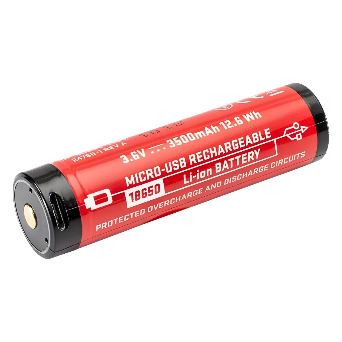 surefire akumulator 18650 kabel micro usb sf18650b