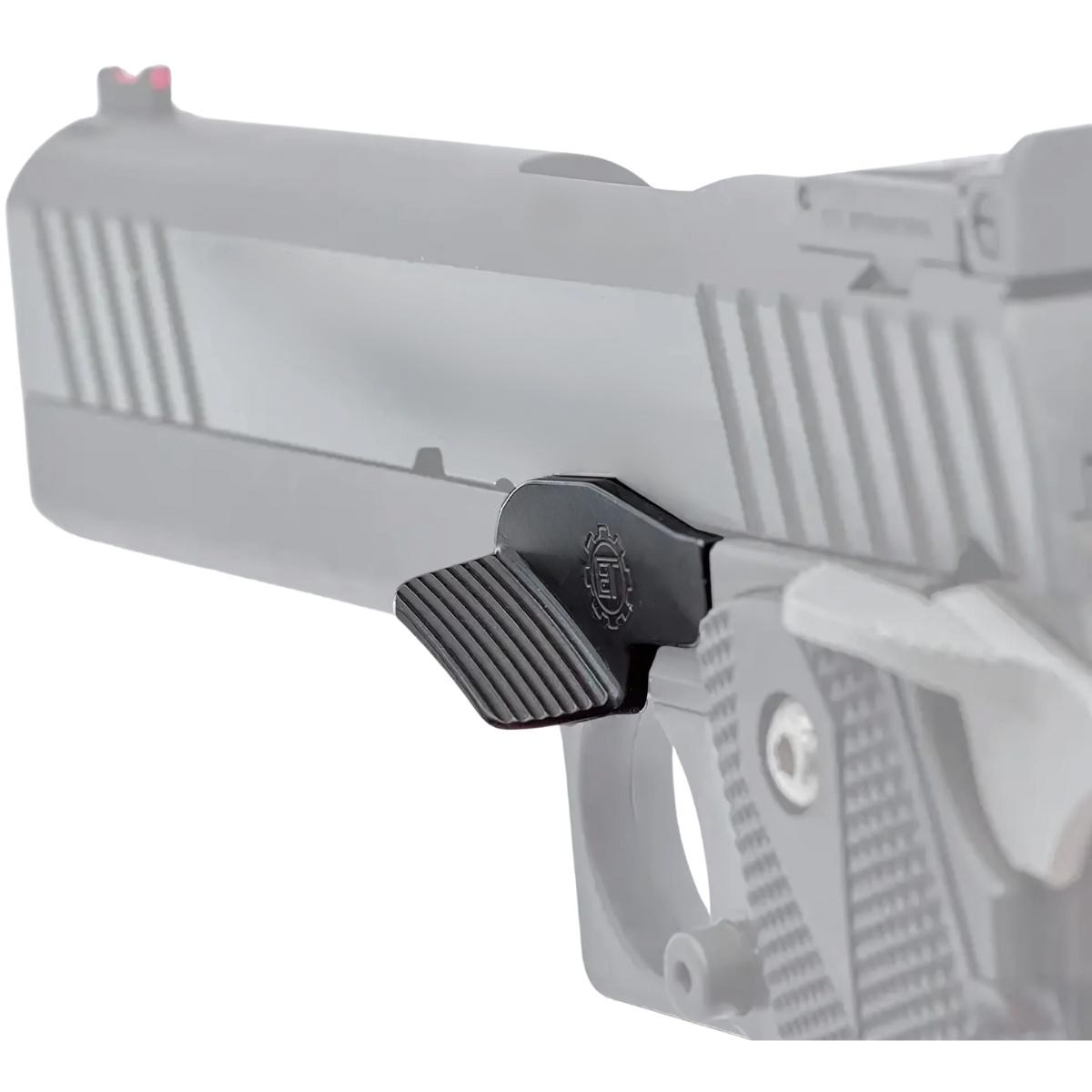 eemann tech powiekszony zrzut zamka thumb rest do 1911 2011 czarny et 211293